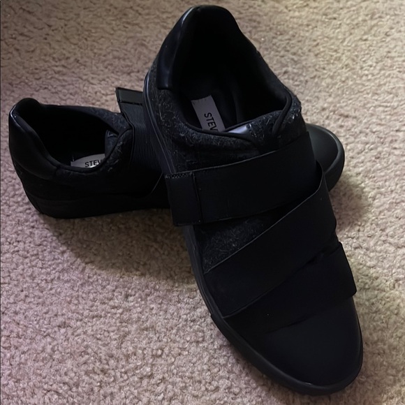 Steve Madden Black Men's Shoes - Picture 2 of 4